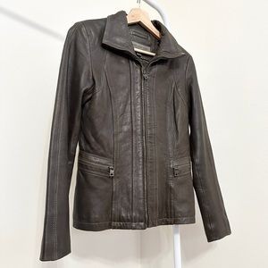 Marc New York By Andrew Marc 100% Lambskin Jacket Women’s Size XS In Olive